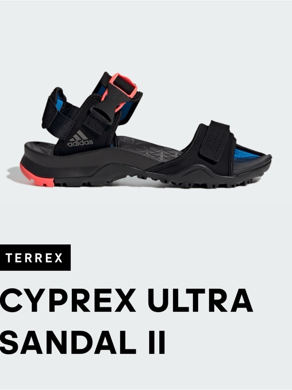 adidas Cyprex Ultra ll Sandals Men’s Size 7